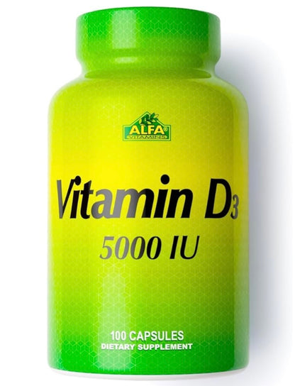 ALFA VITAMIN D3 5000 IU 100 CAP