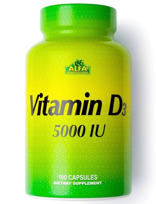 ALFA VITAMIN D3 5000 IU 100 CAP