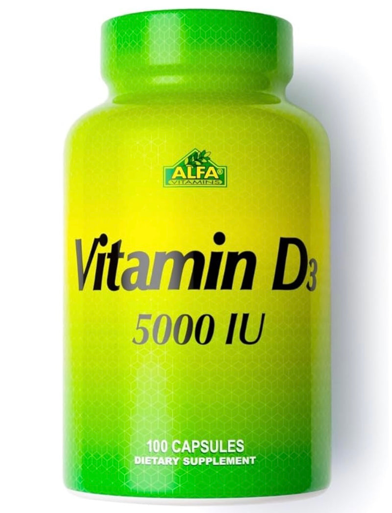 ALFA VITAMIN D3 5000 IU 100 CAP