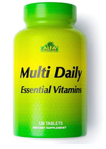 ALFA  MULTI DAILY ESSENTIAL VITAMINS 120 TB