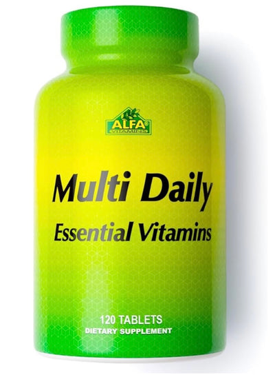 ALFA  MULTI DAILY ESSENTIAL VITAMINS 120 TB