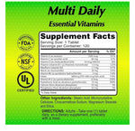 ALFA  MULTI DAILY ESSENTIAL VITAMINS 120 TB