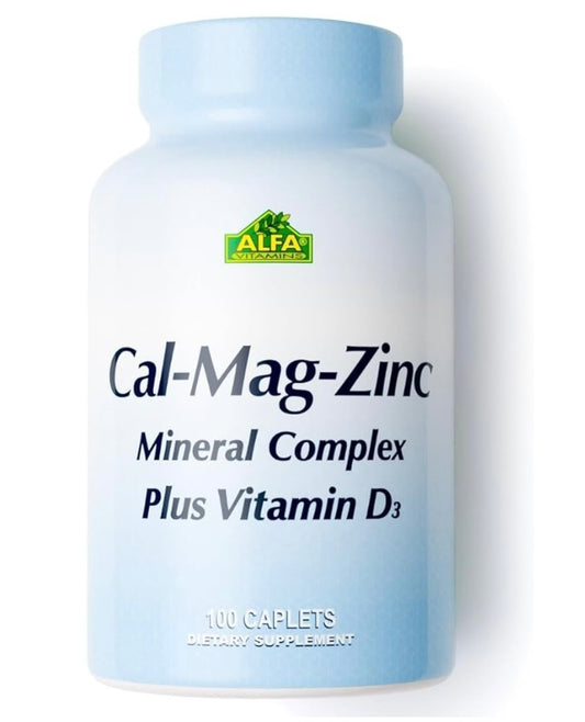 ALFA CAL-MAG-ZINC PLUS VITAMIN D
