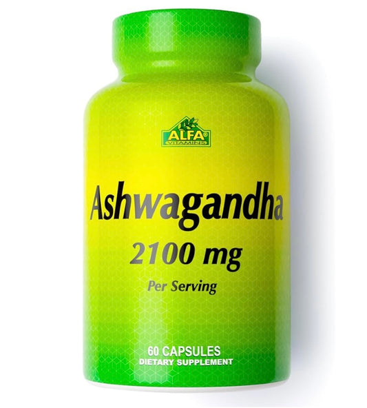 ALFA ASHWANDHA 2100 MG 60 CAP
