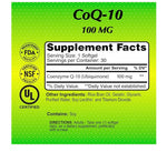 ALFA COQ-10 100 MG 30 SOF