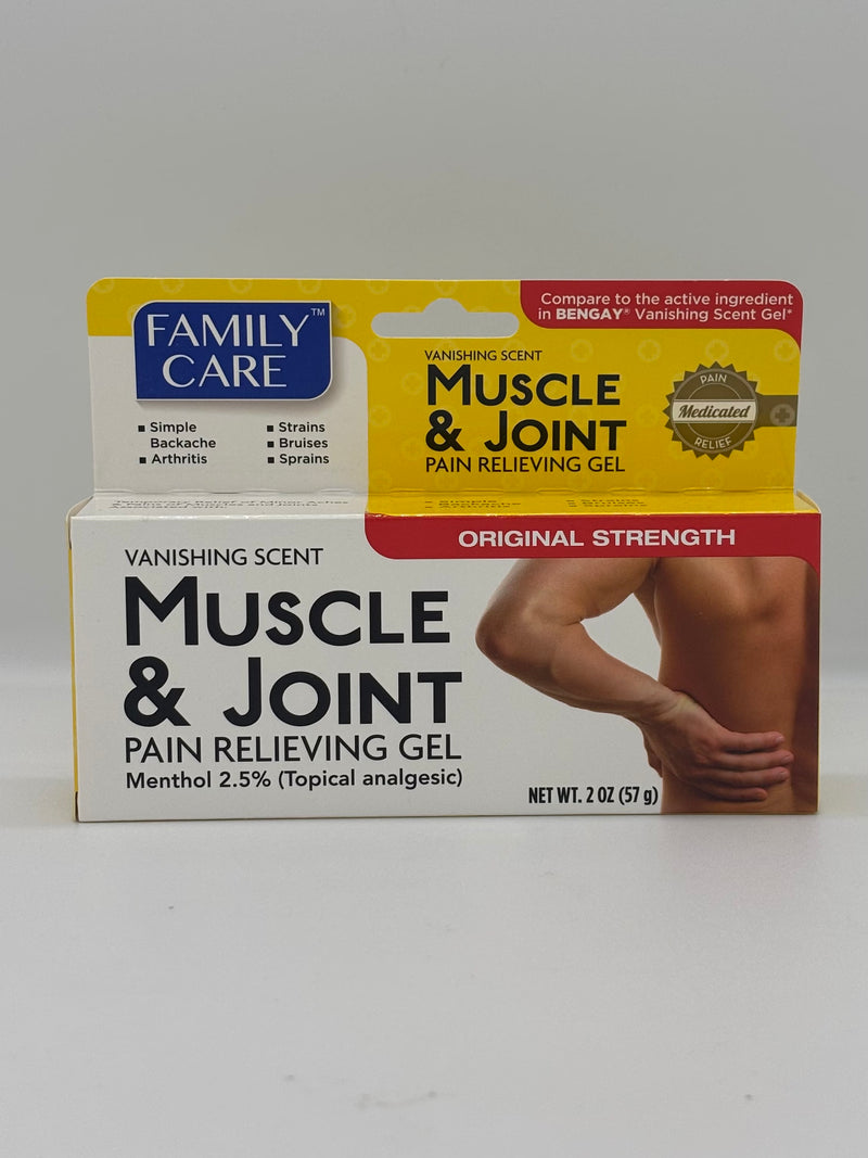 FAMILY CARE MUSCLE & JOINT 2 OZ