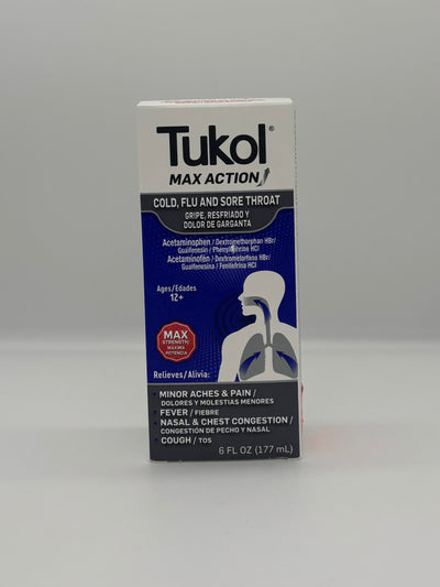 TUKOL MAX ACTION  AZUL 6 OZ