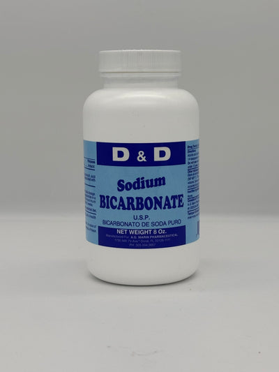 D & D SODIUM BICARBONATE 8 OZ