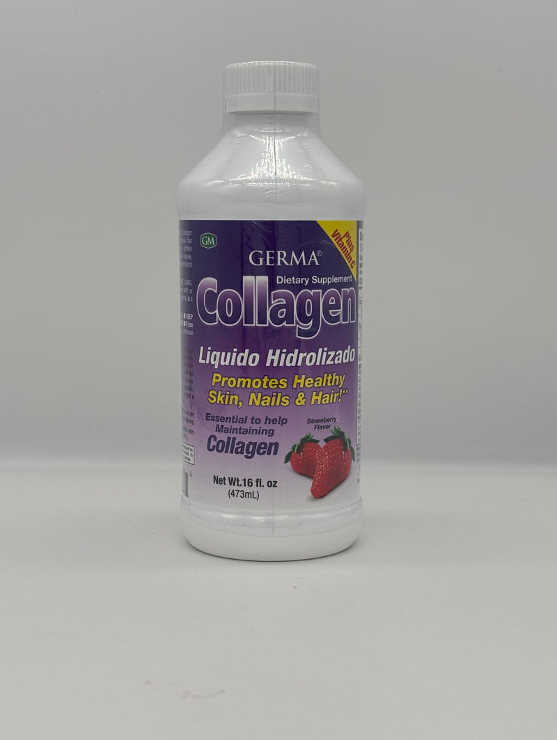 GERMA COLLAGENHIDROLIZADO STRAWBERRY 16 OZ