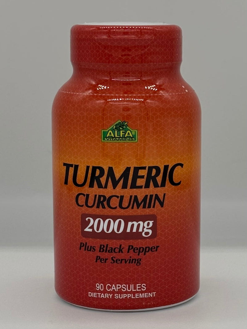 ALFA TUMERIC CURCUMIN 2000 MG 90 CAP
