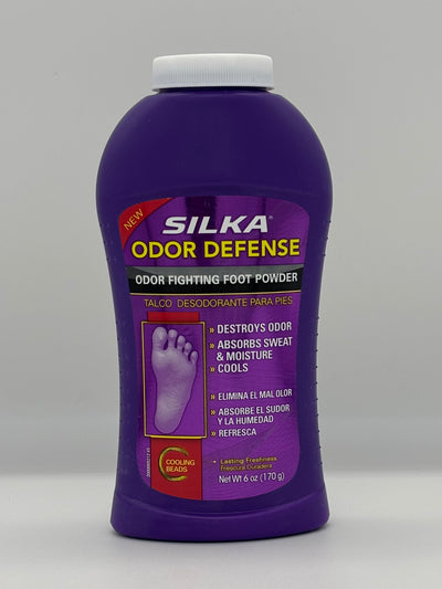 SILKA ODOR DEFENSE TALCO 6 OZ