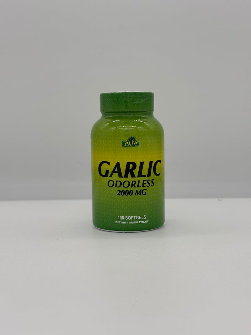 ALFA GARLIC ODORLESS 2000 MG 100 SOFT