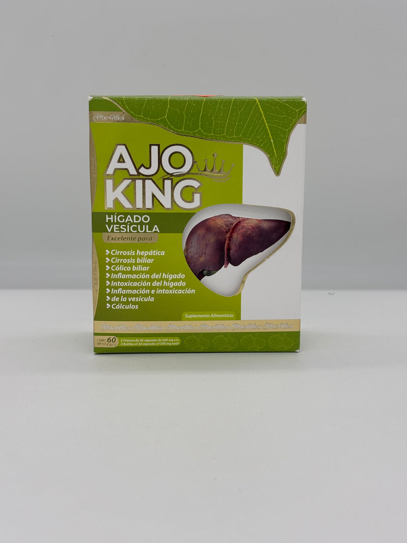 AJO KING HIGADO VESICULA 60 CAP