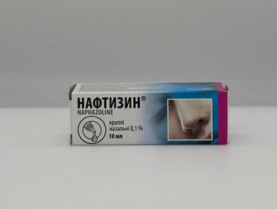 NAPHAZOLINE 0.1 % 10 MM