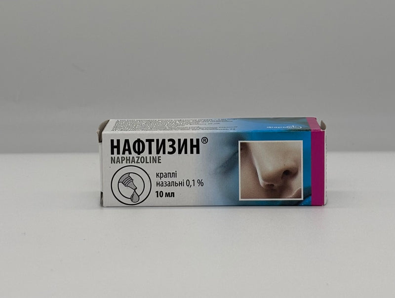 NAPHAZOLINE 0.1 % 10 MM