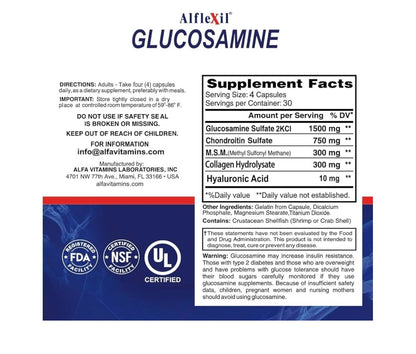 ALFA GLUCOSAMINE 120 CAP