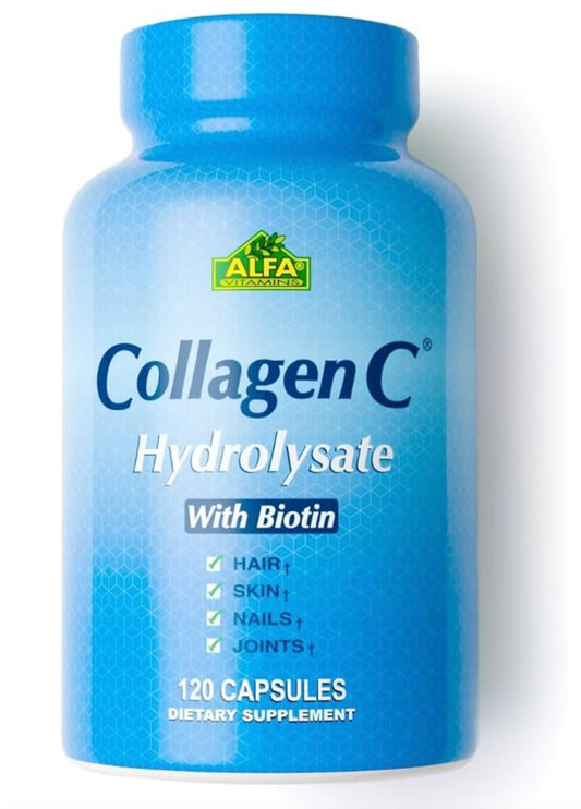 ALFA COLLAGEN C HYDROLYSATE BIOTIN 120 CAP