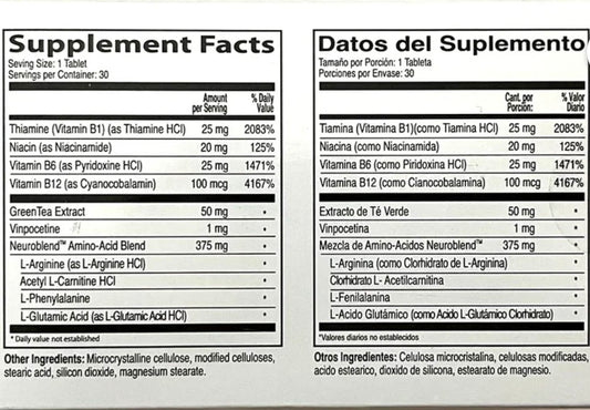 NEUROBION ACTIVO B1-B6-B12+30 TABLETAS