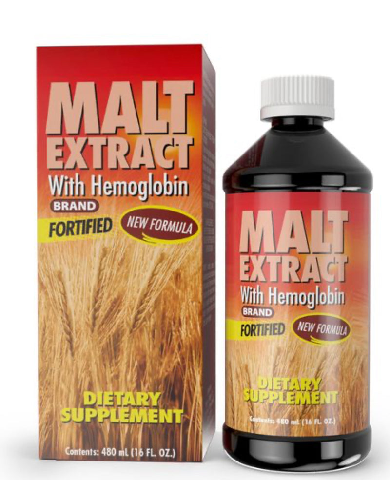 MALT EXTRACT WITH HEMOGLOBIN 16 oz