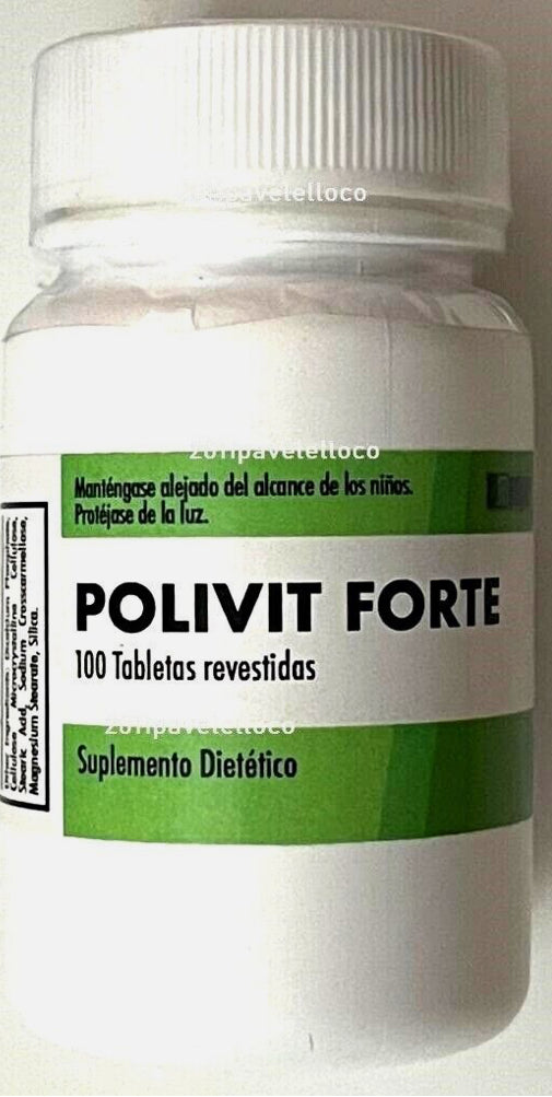 POLIVIT FORTE 100 TB REVESTIDAS