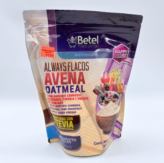 BETEL NAT. ALWAYS FLACOS AVENA OATMEAL 16 OZ
