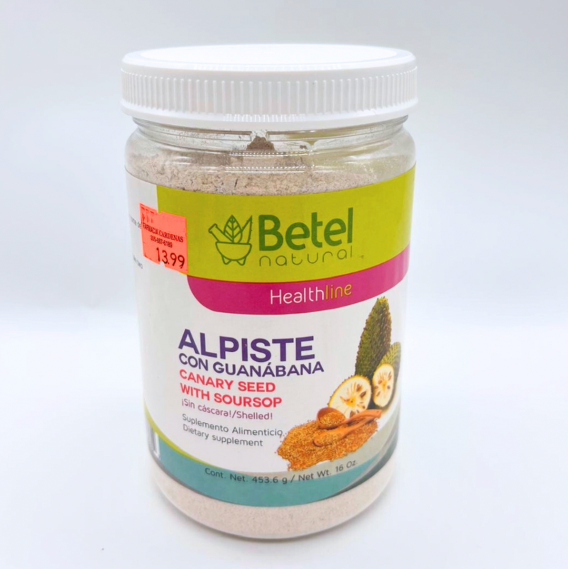 BETEL NAT. ALPISTE C/GUANABANA 16 OZ