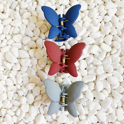 TRIO SET BUTTERFLY CLIPS