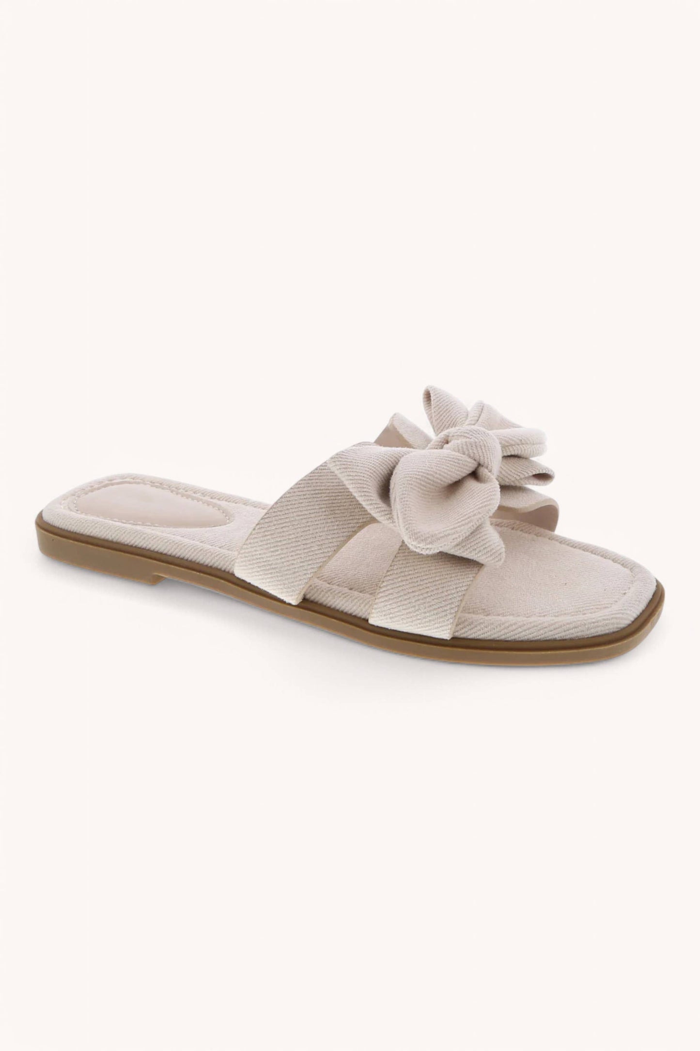 ZAIN-1 RIBBON DECOR ON X SHAPE CUT OUT BAND SANDAL