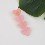 Acetate Heart Hair Clip, Eco-Friendly