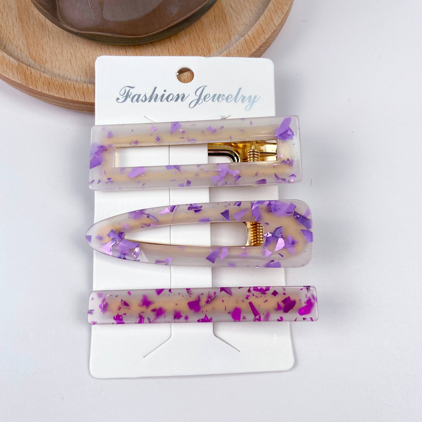 3 pcs colorful candy bangs hair clip