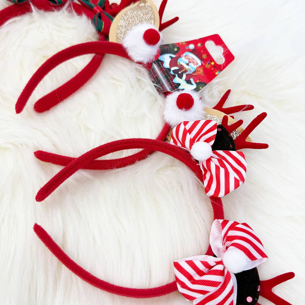 Deer Antlers Christmas Headband
