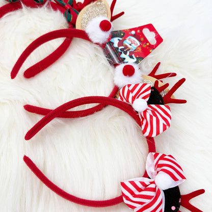 Deer Antlers Christmas Headband