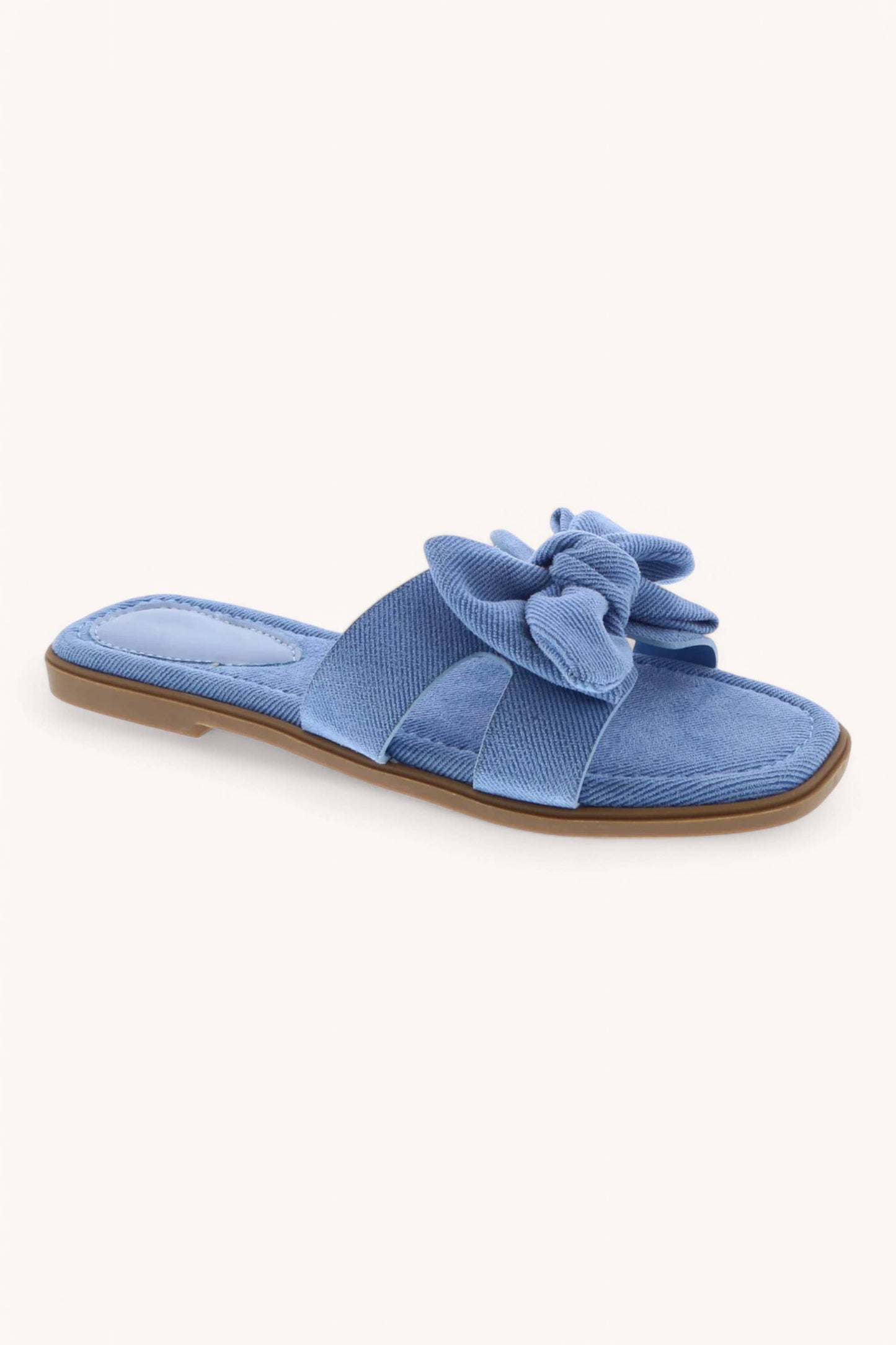 ZAIN-1 RIBBON DECOR ON X SHAPE CUT OUT BAND SANDAL
