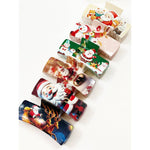 Christmas Vintage Design Rectangle Hair Claw
