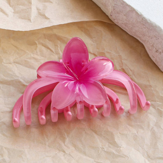 PLUMERIA LARGE FLOWER CLAW CLIP