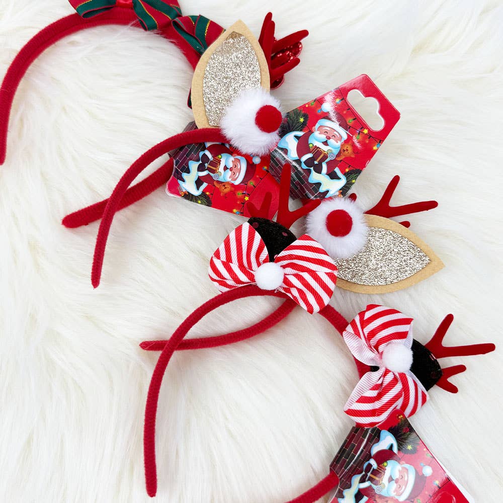Deer Antlers Christmas Headband