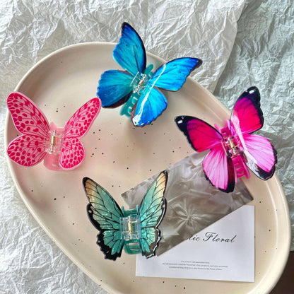 Colorful Butterfly Claw Clip