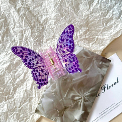 Colorful Butterfly Claw Clip