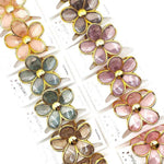 12pk Colorful Daisy Flower Hair Jaw Claw Ciip