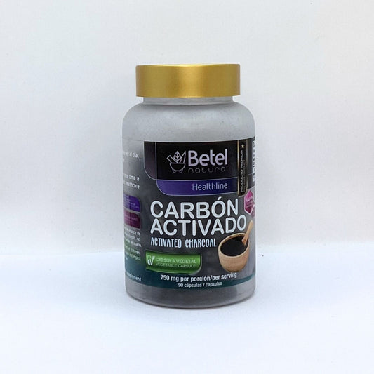 BETEL NAT. CARBON ACTIVADO 750 MG 90 CAP