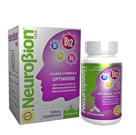 NEUROBION OPTIMIZADO B12-B1-B5-B6 50 CÁPSULAS